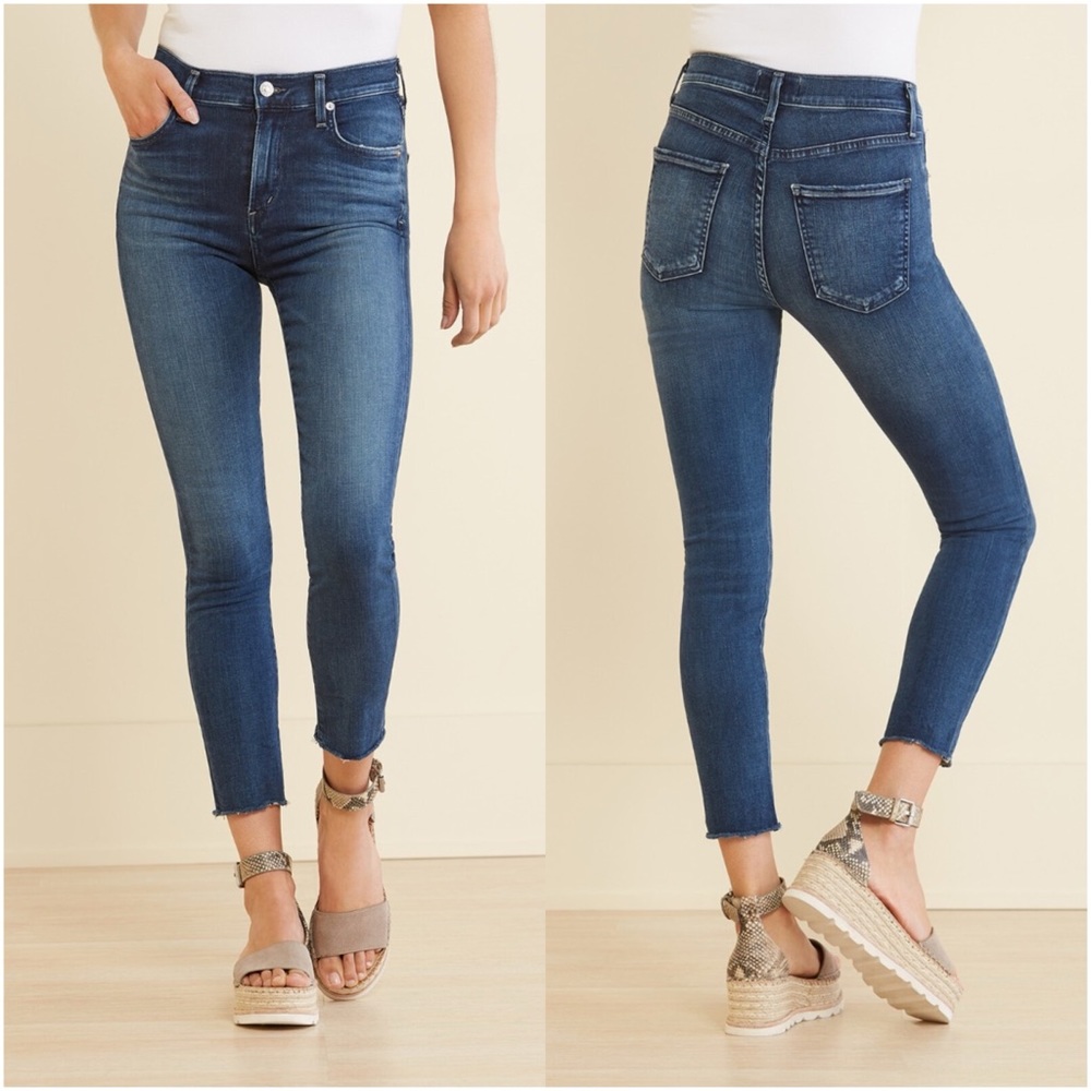 AGOLDE Sophie Crop Jean in Claremont